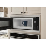 WHIRLPOOL  1.1 cu. ft. Built-In Microwave with Slim Trim Kit - 14" Height - Stainless Steel (WMT50011KS)