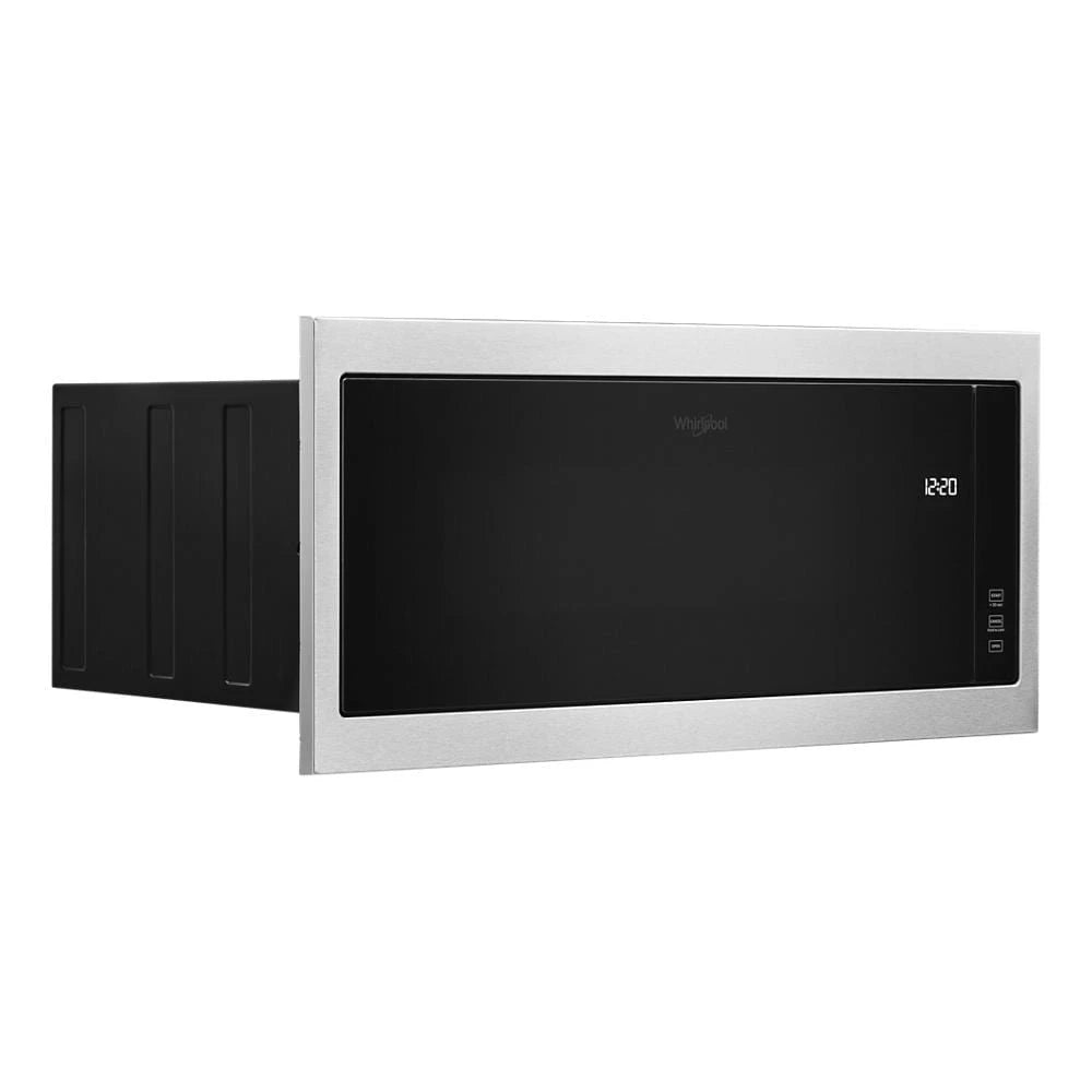 WHIRLPOOL  1.1 cu. ft. Built-In Microwave with Slim Trim Kit - 14" Height - Stainless Steel (WMT50011KS)