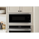 WHIRLPOOL  1.1 cu. ft. Built-In Microwave with Slim Trim Kit - 14" Height - Stainless Steel (WMT50011KS)