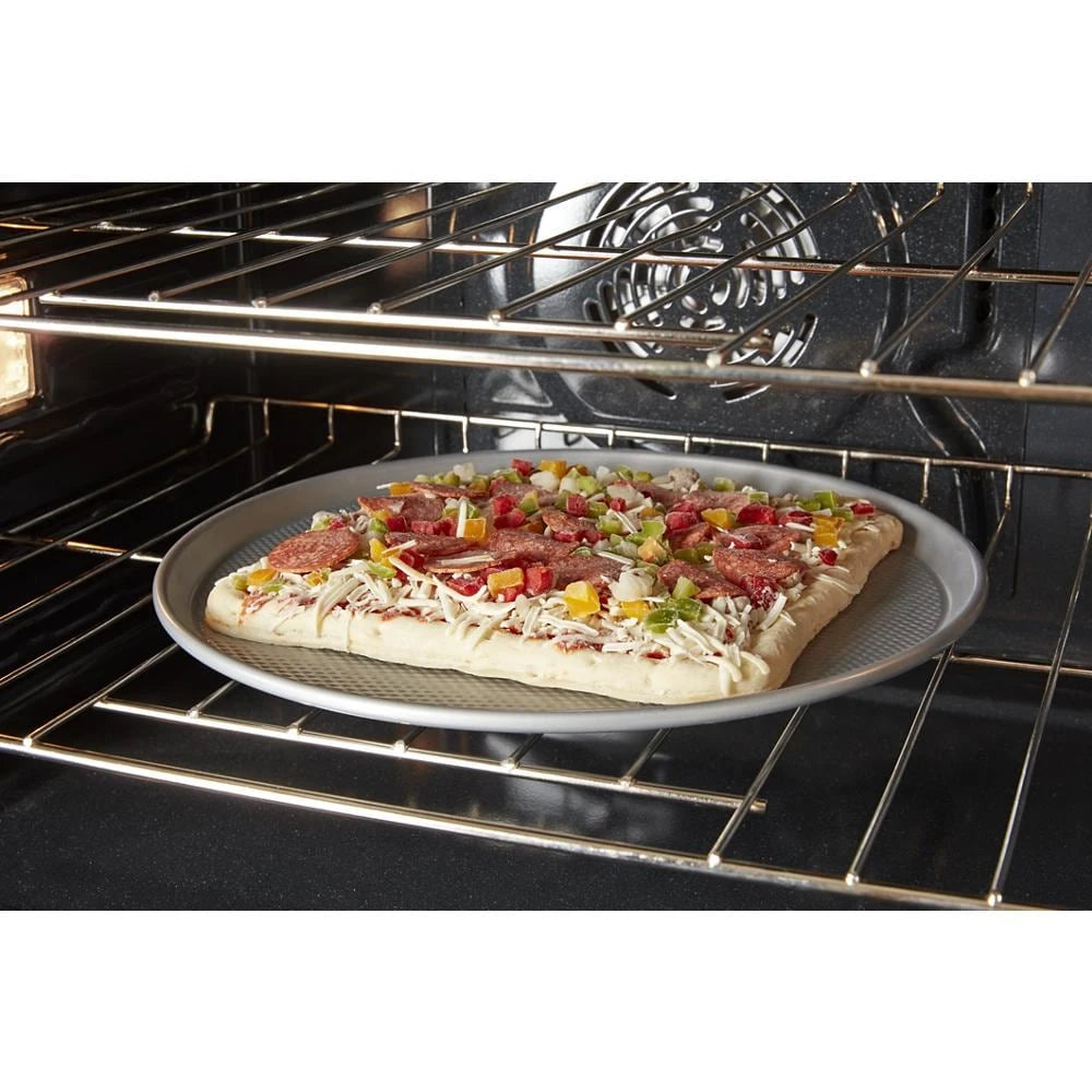 WHIRLPOOL  8.6 Total Cu. Ft. Double Wall Oven with Air Fry When Connected - Black (WOED5027LB)