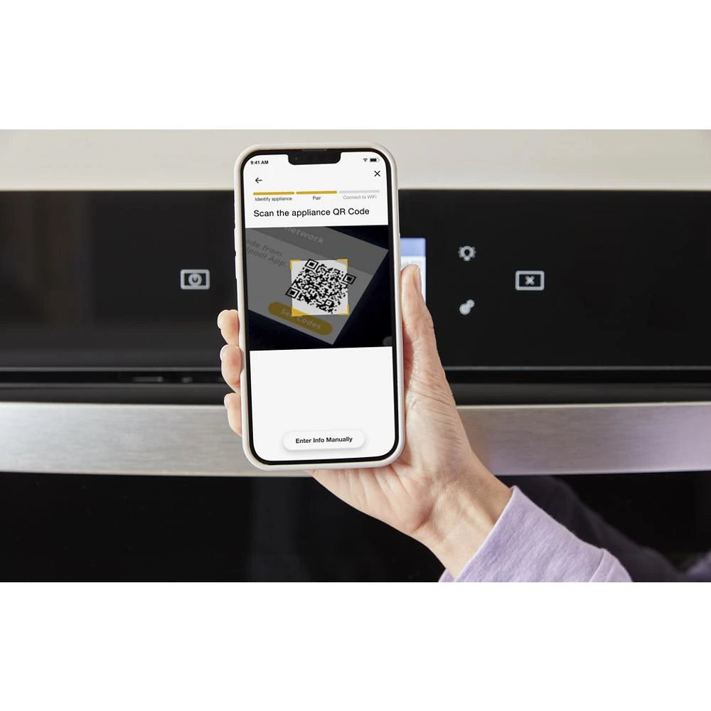 WHIRLPOOL  8.6 Total Cu. Ft. Double Wall Oven with Air Fry When Connected - Black (WOED5027LB)