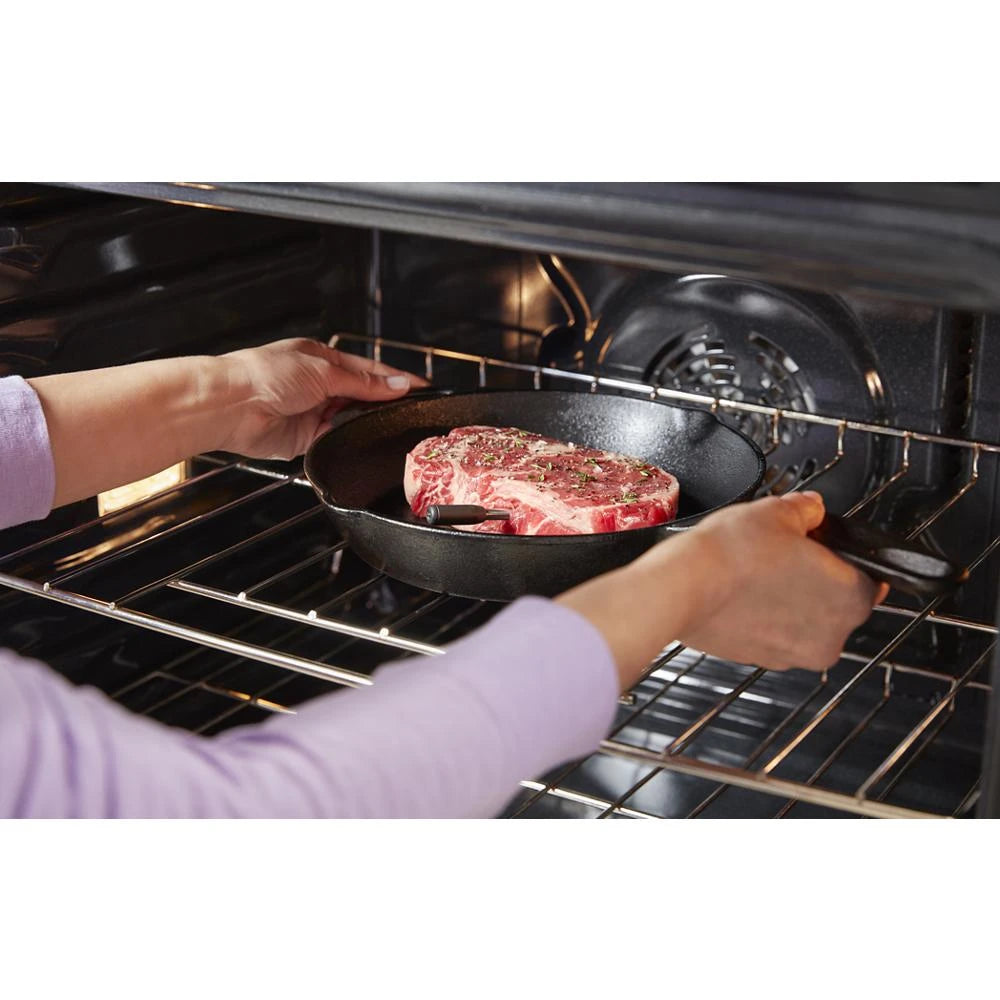 Whirlpool  8.6 Total Cu. Ft. Double Wall Oven with Air Fry When Connected - Black (WOED5027LB)