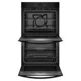 WHIRLPOOL  8.6 Total Cu. Ft. Double Wall Oven with Air Fry When Connected - Black (WOED5027LB)