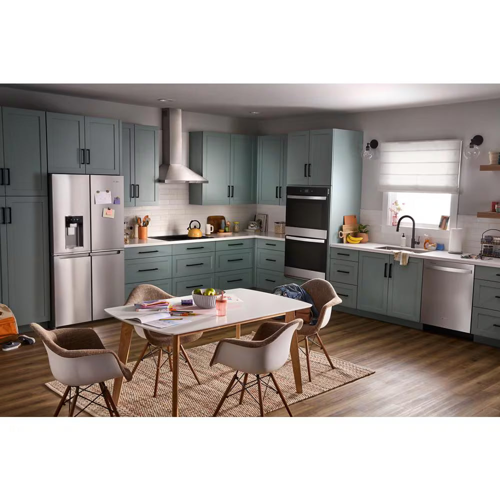 Whirlpool  10.0 Total Cu. Ft. Double Wall Oven with Air Fry When Connected - Fingerprint Resistant Stainless Steel (WOED5030LZ)