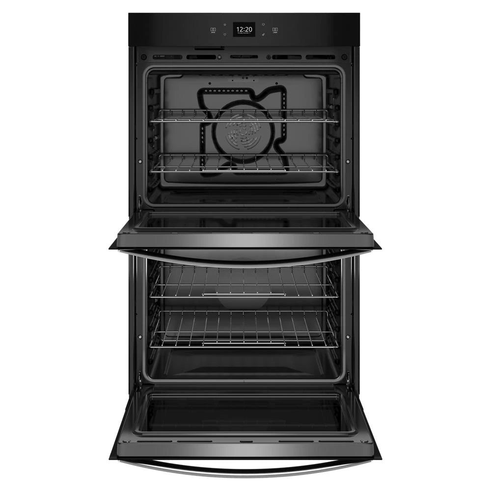 WHIRLPOOL  10.0 Total Cu. Ft. Double Wall Oven with Air Fry When Connected - Fingerprint Resistant Stainless Steel (WOED5030LZ)