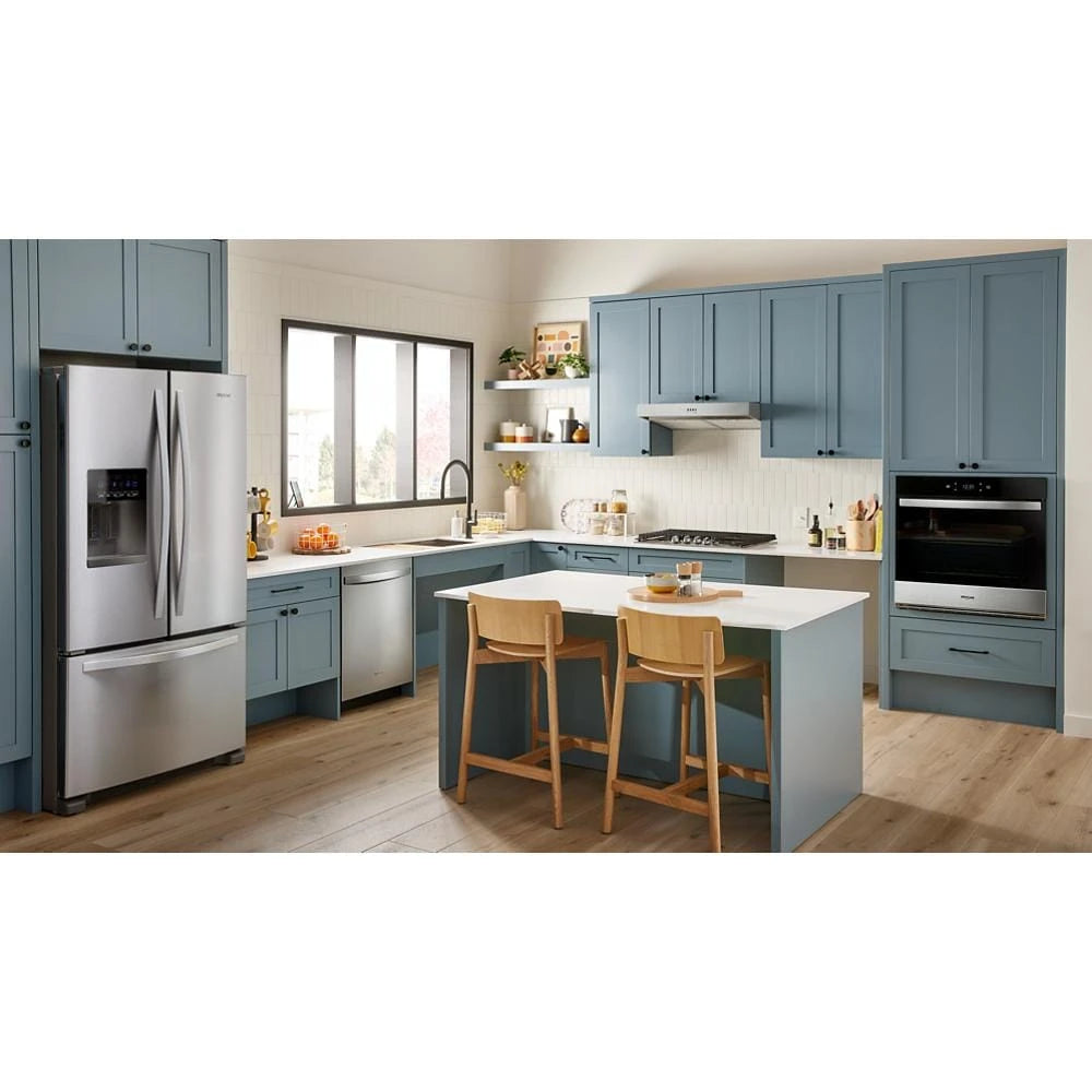 WHIRLPOOL  10.0 Total Cu. Ft. Double Wall Oven with Air Fry When Connected - Fingerprint Resistant Stainless Steel (WOED5030LZ)