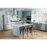 WHIRLPOOL  10.0 Total Cu. Ft. Double Wall Oven with Air Fry When Connected - Fingerprint Resistant Stainless Steel (WOED5030LZ)