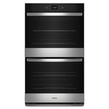 Whirlpool 10.0 Total Cu. Ft. Double Wall Oven with Air Fry When Connected - Fingerprint Resistant Stainless Steel (WOED5030LZ)
