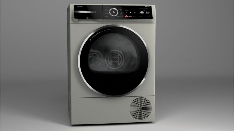 Bosch 800 Series Heat Pump Dryer - Pearl Steel (WQB245AXUC)