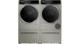 BOSCH  800 Series Heat Pump Dryer - Pearl Steel (WQB245AXUC)