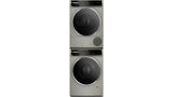 Bosch 800 Series Heat Pump Dryer - Pearl Steel (WQB245AXUC)