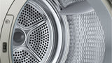 BOSCH  800 Series Heat Pump Dryer - Pearl Steel (WQB245AXUC)
