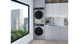 BOSCH  800 Series Heat Pump Dryer - Pearl Steel (WQB245AXUC)