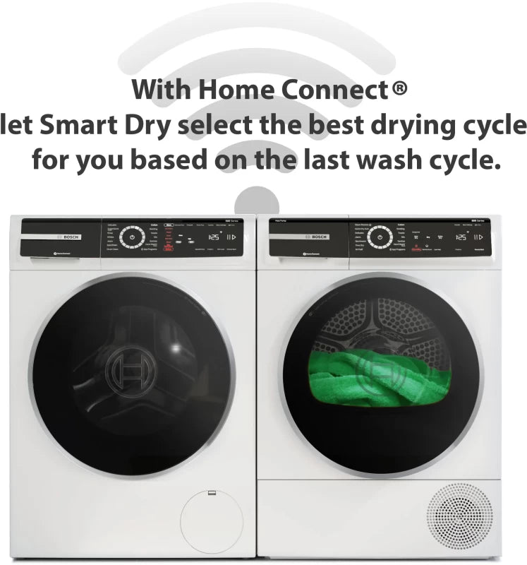 BOSCH  500 Series Heat Pump Dryer - White (WQB245B0UC)