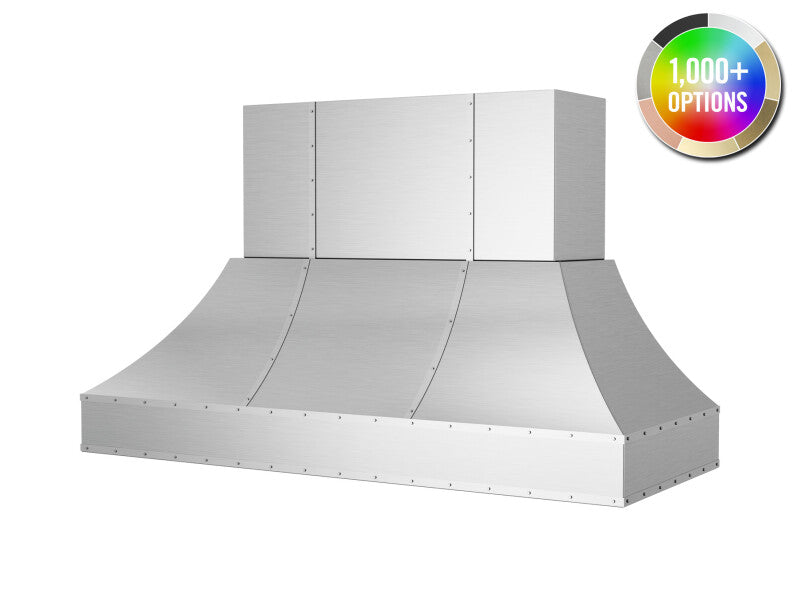 BLUESTAR  66″ Wrangler Hood - Stainless Steel (WR066MLPLT)