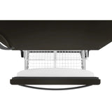 Whirlpool  33-inch wide Bottom-Freezer Refrigerator - 22 cu. ft. - Black Stainless (WRB322DMHV)