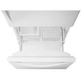 Whirlpool  30-inches wide Bottom-Freezer Refrigerator with SpillGuard™ Glass Shelves - 18.7 cu. ft. - White-on-White (WRB329DMBW)