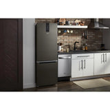 WHIRLPOOL  24-inch Wide Garage-Ready Bottom-Freezer Refrigerator - 12.9 cu. ft. - Fingerprint-Resistant Stainless Finish (WRB543CMJZ)