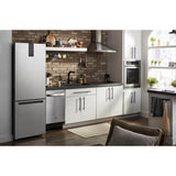 WHIRLPOOL  24-inch Wide Garage-Ready Bottom-Freezer Refrigerator - 12.9 cu. ft. - Fingerprint-Resistant Stainless Finish (WRB543CMJZ)