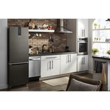 WHIRLPOOL  24-inch Wide Garage-Ready Bottom-Freezer Refrigerator - 12.9 cu. ft. - Fingerprint-Resistant Stainless Finish (WRB543CMJZ)