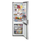 WHIRLPOOL  24-inch Wide Garage-Ready Bottom-Freezer Refrigerator - 12.9 cu. ft. - Fingerprint-Resistant Stainless Finish (WRB543CMJZ)