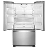 Whirlpool  36-inch Wide French Door Refrigerator with Water Dispenser - 25 cu. ft. - Fingerprint Resistant Stainless Steel (WRF535SWHZ)