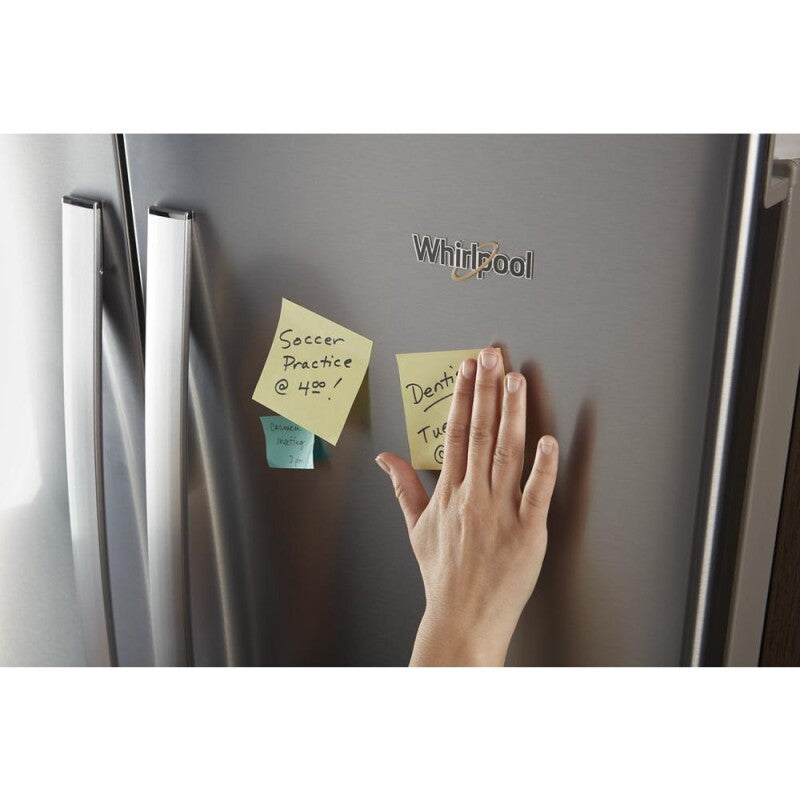 WHIRLPOOL 36-inch Wide French Door Refrigerator with Water Dispenser - 25 cu. ft. - SS (WRF535SWHZ)