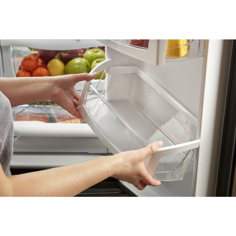 WHIRLPOOL 36-inch Wide French Door Refrigerator - 25 cu. ft. - Fingerprint Resistant Stainless Steel (WRF555SDFZ)