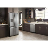 WHIRLPOOL  30-inch Wide French Door Refrigerator - 20 cu. ft. - Fingerprint Resistant Stainless Steel (WRF560SEHZ)