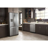 WHIRLPOOL 30-inch Wide French Door Refrigerator - 20 cu. ft. - Fingerprint Resistant Stainless Steel (WRF560SEHZ)