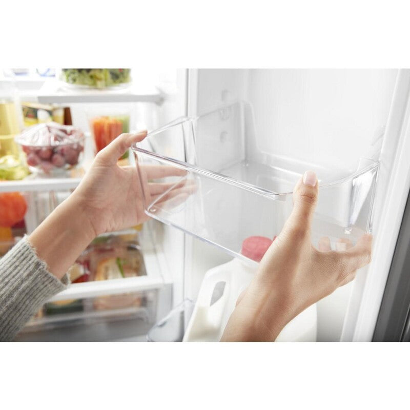 WHIRLPOOL 30-inch Wide French Door Refrigerator - 20 cu. ft. - Fingerprint Resistant Stainless Steel (WRF560SEHZ)