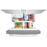 WHIRLPOOL 30-inch Wide French Door Refrigerator - 20 cu. ft. - Fingerprint Resistant Stainless Steel (WRF560SEHZ)