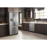 WHIRLPOOL 30-inch Wide French Door Refrigerator - 20 cu. ft. - Fingerprint Resistant Stainless Steel (WRF560SEHZ)