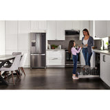 WHIRLPOOL 30-inch Wide French Door Refrigerator - 20 cu. ft. - Fingerprint Resistant Stainless Steel (WRF560SEHZ)