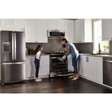 Whirlpool 30-inch Wide French Door Refrigerator - 20 cu. ft. - Fingerprint Resistant Stainless Steel (WRF560SEHZ)