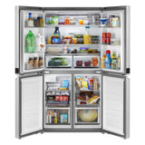 WHIRLPOOL  36-inch Wide Counter Depth 4 Door Refrigerator - 19.4 cu. ft. - Fingerprint-Resistant Stainless Finish (WRQA59CNKZ)