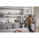 WHIRLPOOL  36-inch Wide Counter Depth 4 Door Refrigerator - 19.4 cu. ft. - Fingerprint-Resistant Stainless Finish (WRQA59CNKZ)
