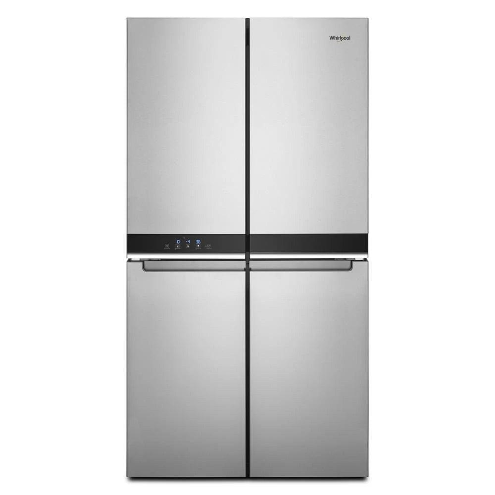 WHIRLPOOL  36-inch Wide Counter Depth 4 Door Refrigerator - 19.4 cu. ft. - Fingerprint-Resistant Stainless Finish (WRQA59CNKZ)