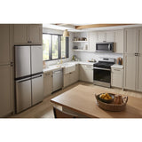 Whirlpool 36-inch Wide Counter Depth 4 Door Refrigerator - 19.4 cu. ft. - Fingerprint-Resistant Stainless Finish (WRQA59CNKZ)