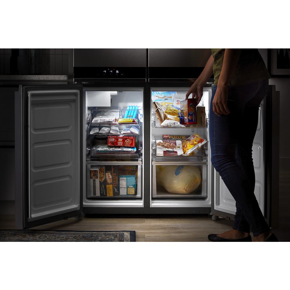 Whirlpool 36-inch Wide Counter Depth 4 Door Refrigerator - 19.4 cu. ft. - Fingerprint-Resistant Stainless Finish (WRQA59CNKZ)