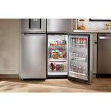 WHIRLPOOL  36-Inch Counter Depth 4 Door Refrigerator with Ice Maker in Door - Fingerprint Resistant Stainless Steel (WRQC7836RZ)