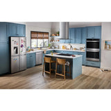 WHIRLPOOL  36-Inch Counter Depth 4 Door Refrigerator with Ice Maker in Door - Fingerprint Resistant Stainless Steel (WRQC7836RZ)