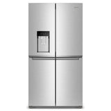 WHIRLPOOL  36-Inch Counter Depth 4 Door Refrigerator with Ice Maker in Door - Fingerprint Resistant Stainless Steel (WRQC7836RZ)