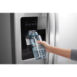WHIRLPOOL  36-inch Wide Side-by-Side Refrigerator - 24 cu. ft. - Fingerprint-Resistant Stainless Finish (WRS315SDHM)