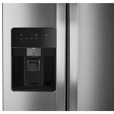 WHIRLPOOL  36-inch Wide Side-by-Side Refrigerator - 24 cu. ft. - Fingerprint-Resistant Stainless Finish (WRS315SDHM)