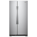 WHIRLPOOL  36-inch Wide Side-by-Side Refrigerator - 25 cu. ft. - Fingerprint-Resistant Stainless Finish (WRS315SNHM)