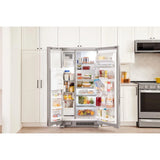Whirlpool  33-inch Wide Side-by-Side Refrigerator - 21 cu. ft. - Fingerprint-Resistant Stainless Finish (WRS321SDHZ)