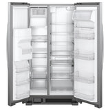 WHIRLPOOL  36-inch Wide Side-by-Side Refrigerator - 25 cu. ft. - Fingerprint-Resistant Stainless Finish (WRS325SDHZ)