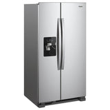 WHIRLPOOL  36-inch Wide Side-by-Side Refrigerator - 25 cu. ft. - Fingerprint-Resistant Stainless Finish (WRS325SDHZ)