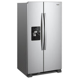 Whirlpool 36-inch Wide Side-by-Side Refrigerator - 25 cu. ft. - Fingerprint-Resistant Stainless Finish (WRS325SDHZ)
